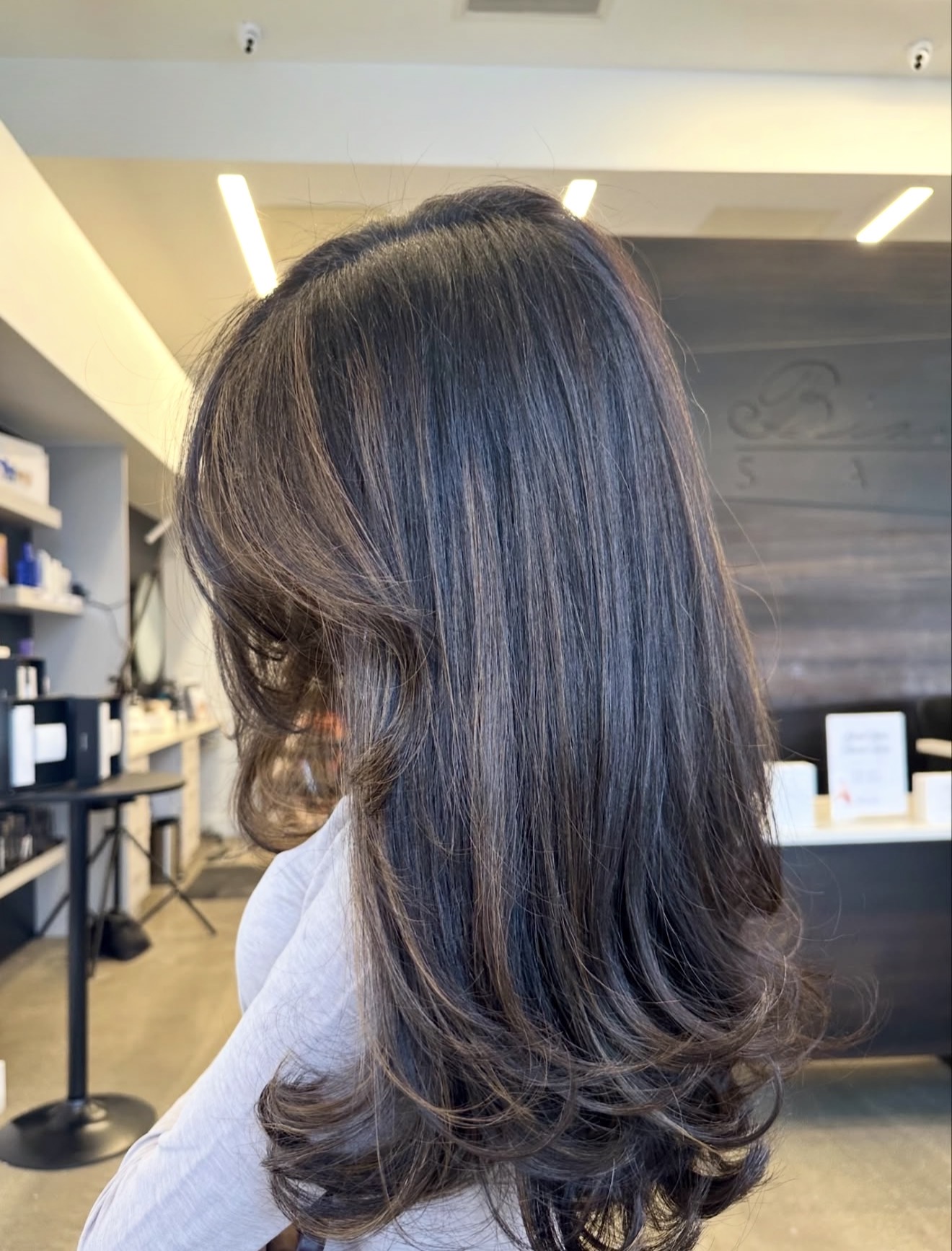 Rich Chocolate Brown With Subtle Ash Highlights