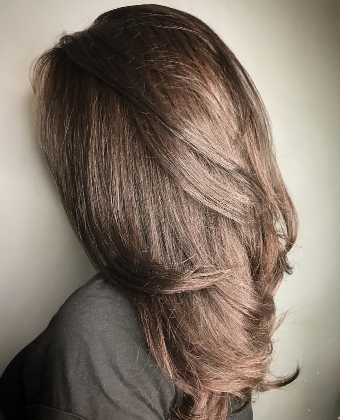 Rich Chocolate Brown With Subtle Red Undertones