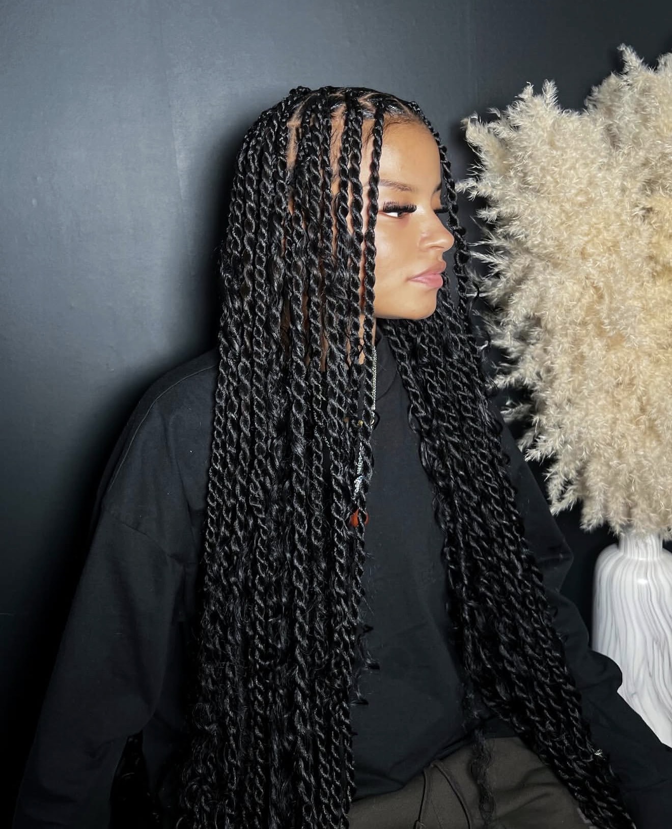 Sleek And Defined Long Passion Twists