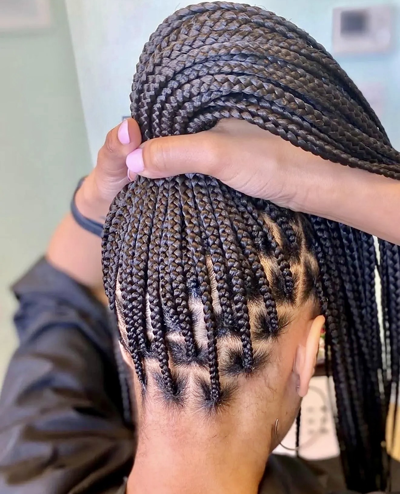 Summer Ready Braids With Geometric Parts