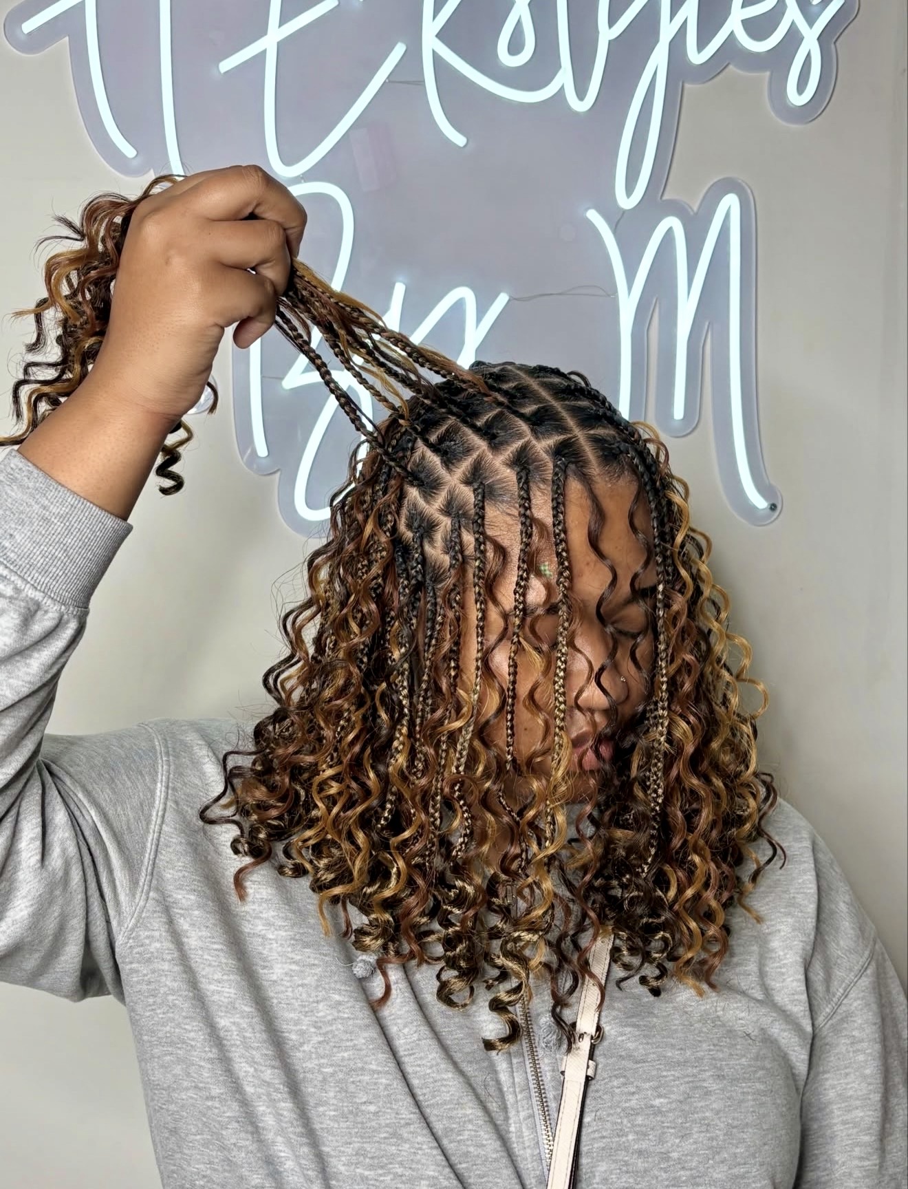 Summer Vibes Crochet Braids With Curly Ends