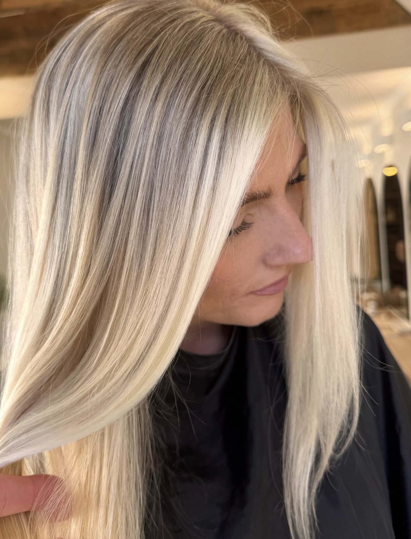 Sun-Kissed Ash Blonde Balayage For Summer
