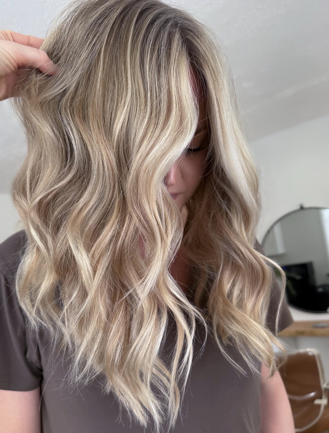 Sun-Kissed Blonde Balayage With Soft Waves