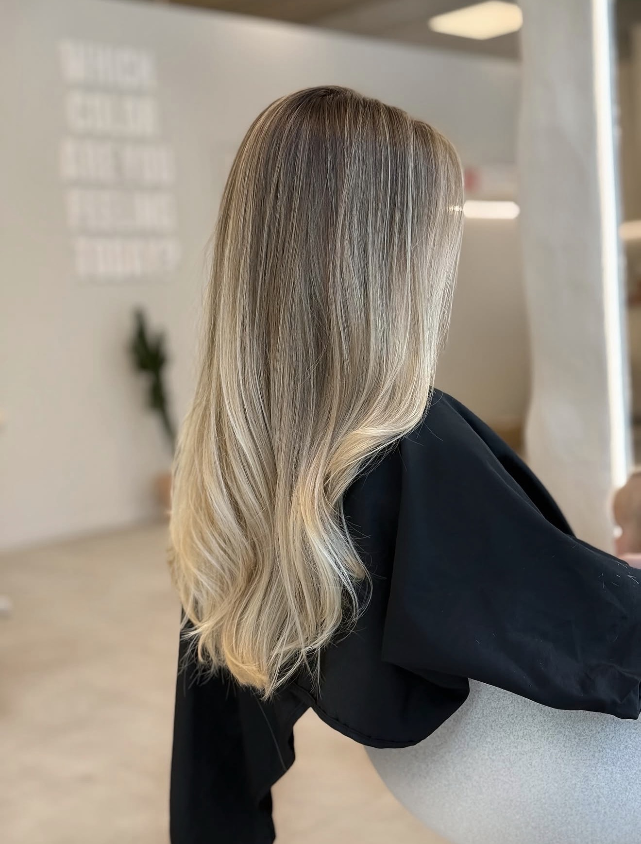 Sun-Kissed Blonde Balayage With Subtle Waves